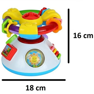 اسباب بازی چرخ فرمان موزیکال کودک FIVE STAR TOYS MUSIC 2 IN 1 PROJECTION_اسباب بازی